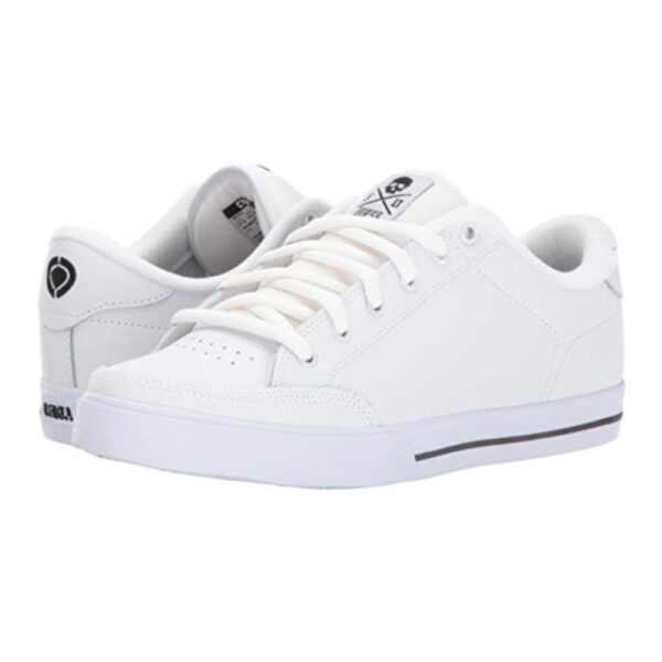 C1RCA LOPEZ 50 SCARPA SPORTIVA WHITE BLACK LEATHER - immagine 7