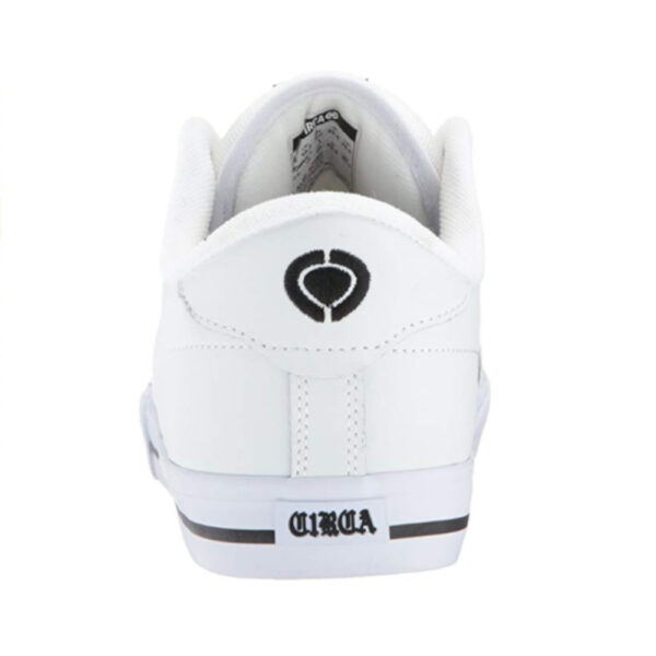 C1RCA LOPEZ 50 SCARPA SPORTIVA WHITE BLACK LEATHER - immagine 6