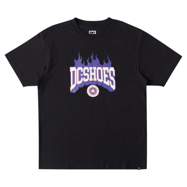 DC SHOES T-SHIRT ACADEMICS HSS BLACK - immagine 4