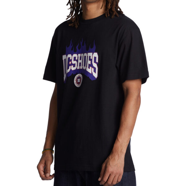 DC SHOES T-SHIRT ACADEMICS HSS BLACK - immagine 2