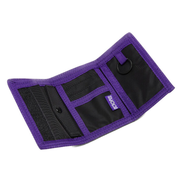 OCTOPUS Portafoglio original wallet tri-fold white purple - immagine 2