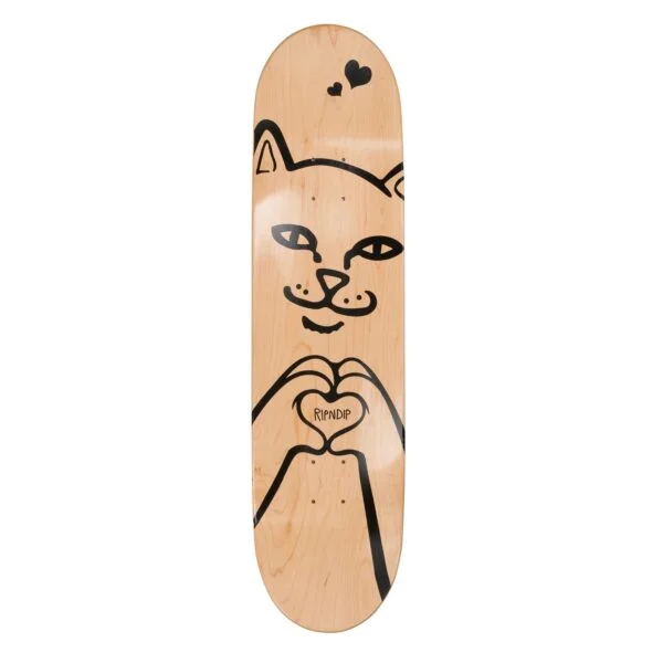 RIPNDIP TAVOLA DA SKATE NERMAL LOVERS DECK 8.25" GRIP INCLUSO - immagine 3