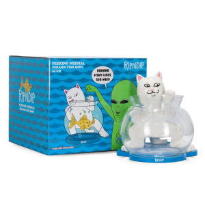 RIPNDIP PEEKING NERMAL FISH BOWL CLEAR