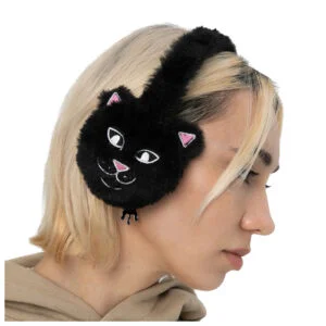 RIPNDIP paraorecchie lord nermal sherpa earmuffs black