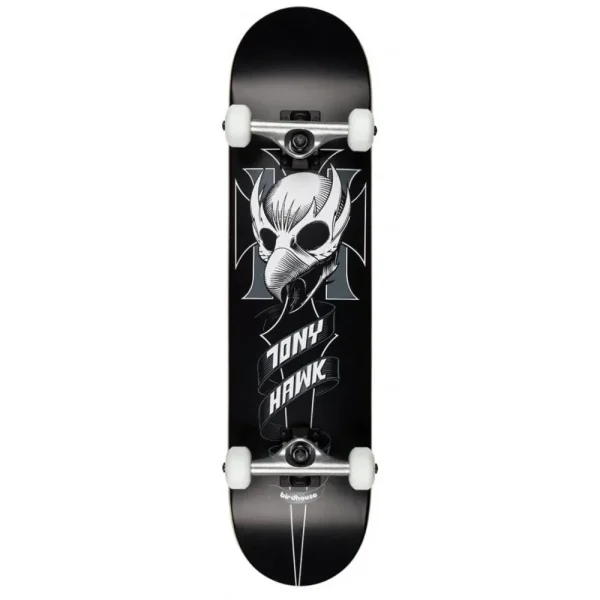 BIRDHOUSE skateboard professionale completo crest 8.0" & 20 stickers - immagine 2