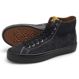 LAST RESORT AB scarpe skateboard canvas spitfire wash black