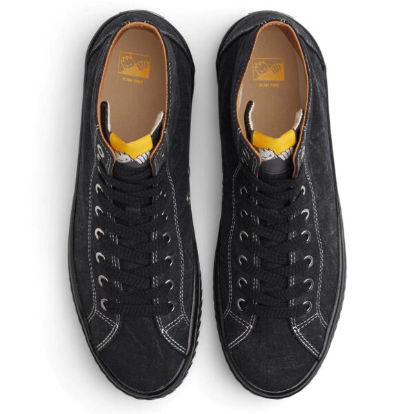 LAST RESORT AB scarpe skateboard canvas spitfire wash black - immagine 3