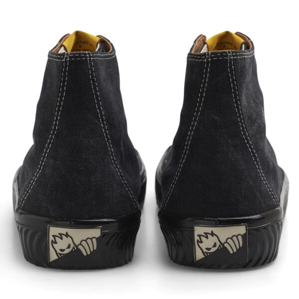 LAST RESORT AB scarpe skateboard canvas spitfire wash black - immagine 4