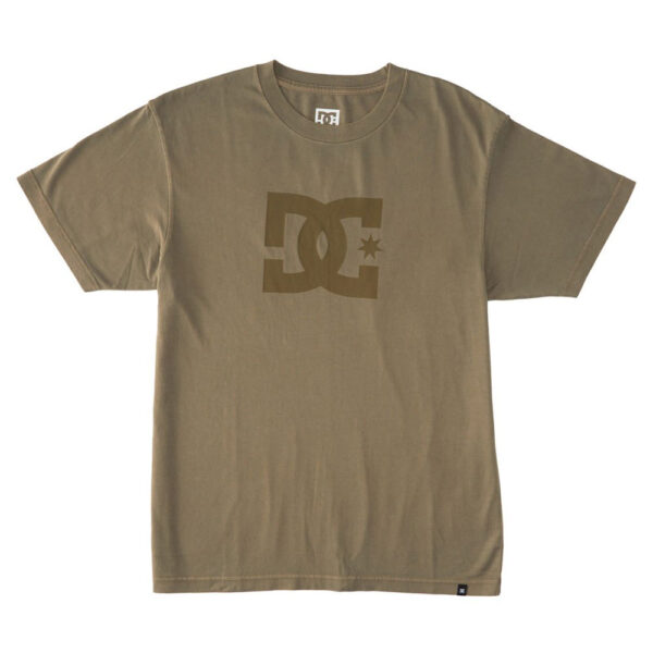 DC SHOES t-shirt DC star pigment dye capers enzyme wash - immagine 3