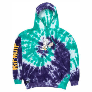 RIPNDIP felpa con cappuccio Ripnstone hoodie tie dye
