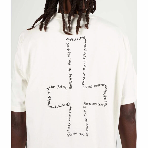WASTED T-shirt Sin tee off white - immagine 2