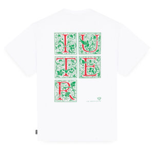 IUTER t-shirt mediolanum tee uomo white green