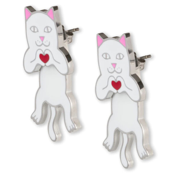 RIPNDIP orecchini nermal loves earring set