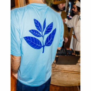 MAGENTA t-shirt petit valours flock light blue
