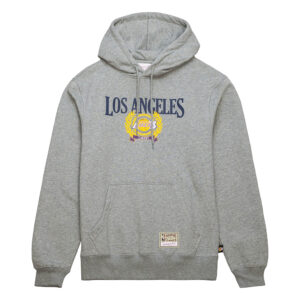 MITCHELL & NESS felpa con cappuccio energy NBA Los Angeles Lakers grey