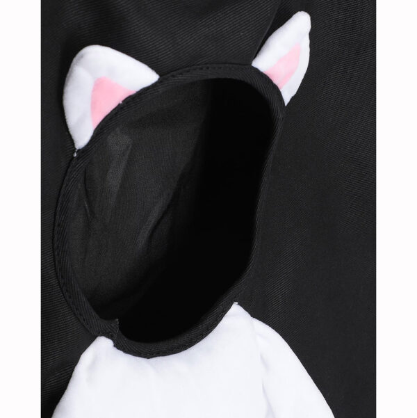 RIPNDIP Borsa Lord Nermal pet tote borsa per animali con cerniera black - immagine 6