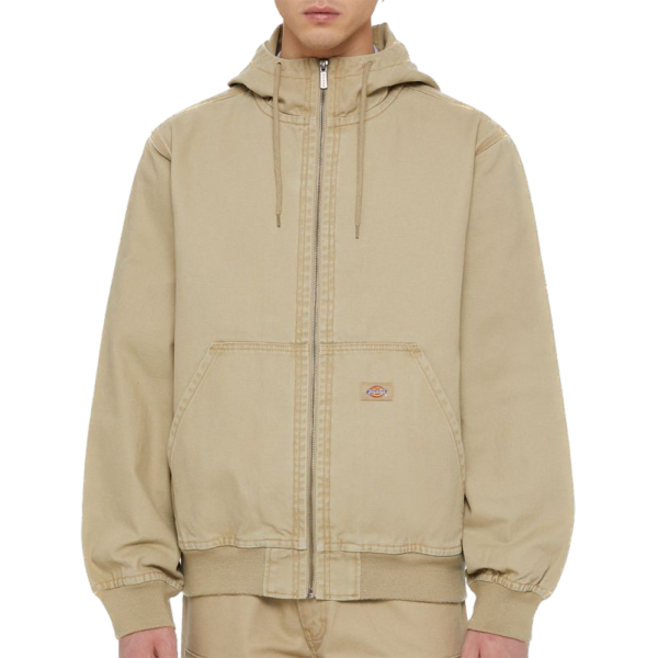 DICKIES Giacca Con Cappuccio Sfoderata Duck Canvas desert sand - immagine 3