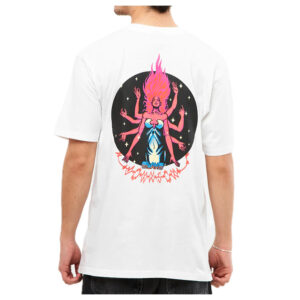 SANTA CRUZ T-shirt Jhonson Danger Zone bianco