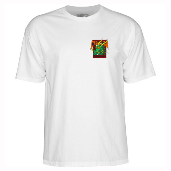 POWELL PERALTA T-shirt Caballero maglia uomo bianco - immagine 2