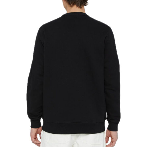 DICKIES felpa girocollo aitkin sweatshirt black cornet blue - immagine 2