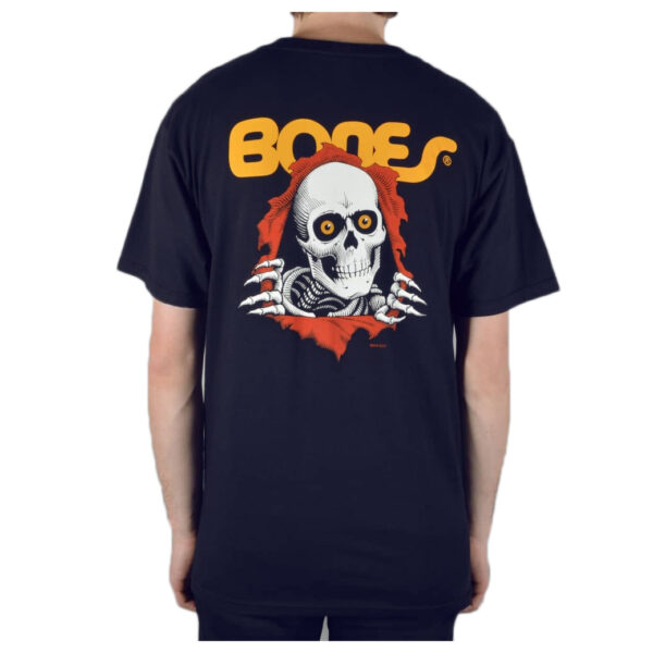POWELL PERALTA T-shirt Ripper skull maglia uomo blu