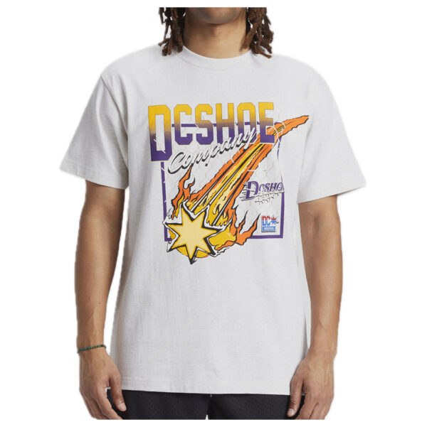 DC SHOES t-shirt DC showtime starz uomo Hss snow heather