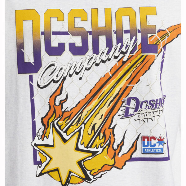 DC SHOES t-shirt DC showtime starz uomo Hss snow heather - immagine 4
