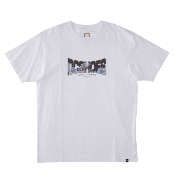 DC SHOES t-shirt DC Astro uomo Hss white - immagine 5