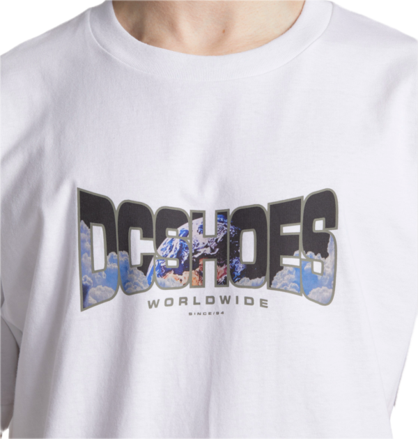 DC SHOES t-shirt DC Astro uomo Hss white - immagine 2