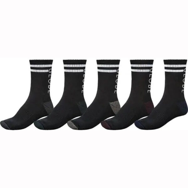 GLOBE calzini adulto carter crew pack 5 paia black