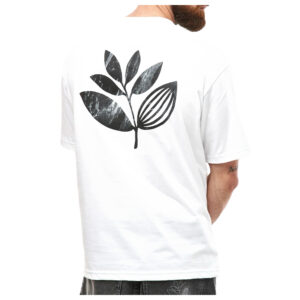 MAGENTA skateboards t-shirt marble tee maglia unisex white