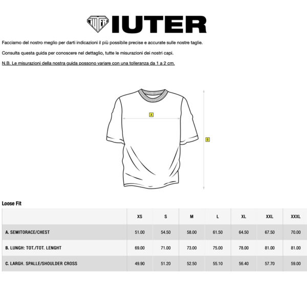 IUTER t-shirt family tee uomo dusty white - immagine 4