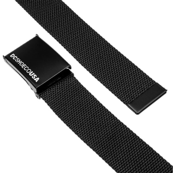 DC SHOES cintura Web belt 140 cm black - immagine 2