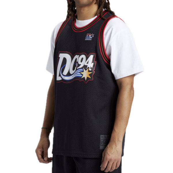 DC SHOES CANOTTA basket STARZ 94 Jersey black - immagine 4