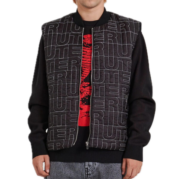 IUTER smanicato quilty worker vest con ricamo - immagine 6