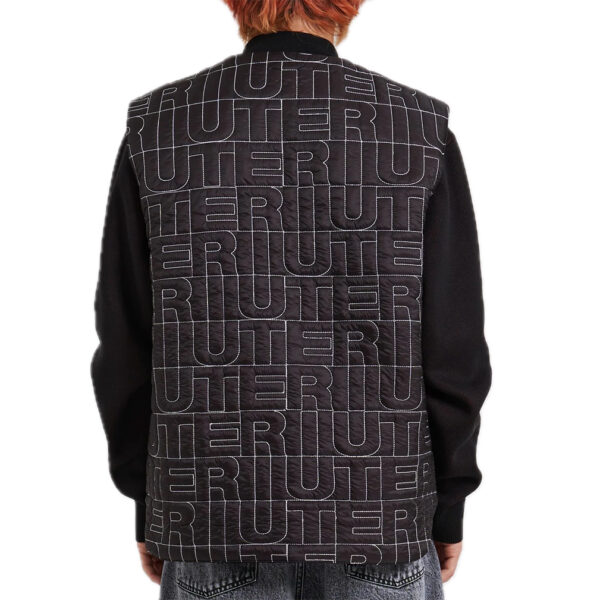 IUTER smanicato quilty worker vest con ricamo - immagine 5