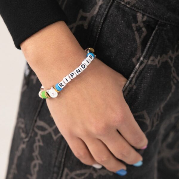 RIPNDIP braccialetto PLUR BEADED BRACELET regolabile - immagine 3