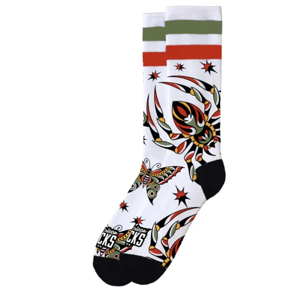 AMERICAN SOCKS CALZINI SIGNATURE TUBOLARI SPORTIVI VENOM + Stickers - immagine 4