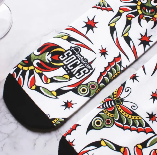 AMERICAN SOCKS CALZINI SIGNATURE TUBOLARI SPORTIVI VENOM + Stickers - immagine 8