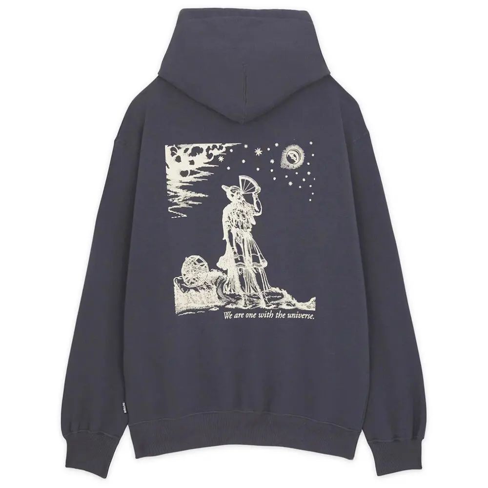 IUTER felpa con cappuccio astro hoodie asphalt