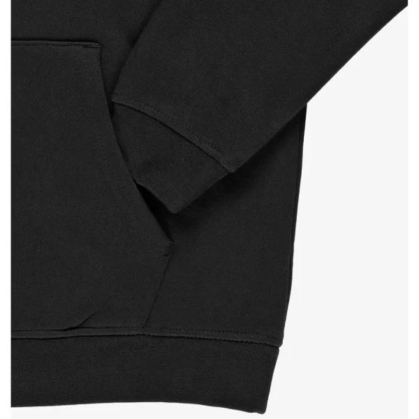 INDEPENDENT FELPA CON CAPPUCCIO ITC stained black - immagine 5