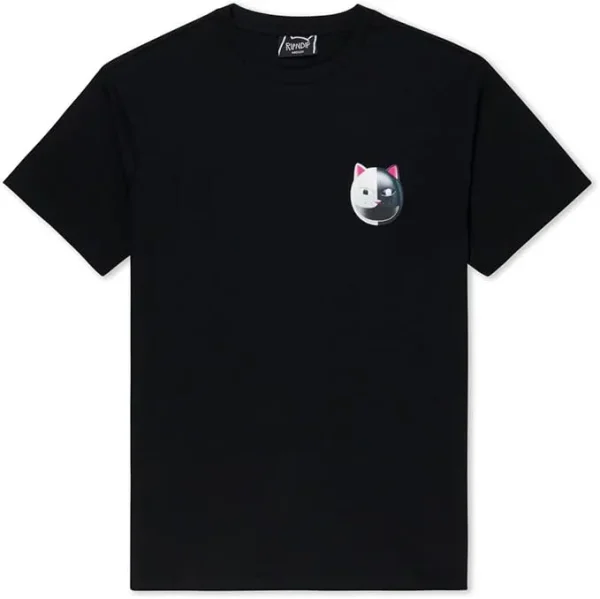 RIPNDIP T-shirt yourself maglia uomo - black - immagine 2