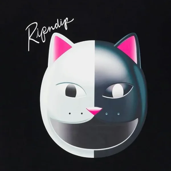 RIPNDIP T-shirt yourself maglia uomo - black - immagine 4