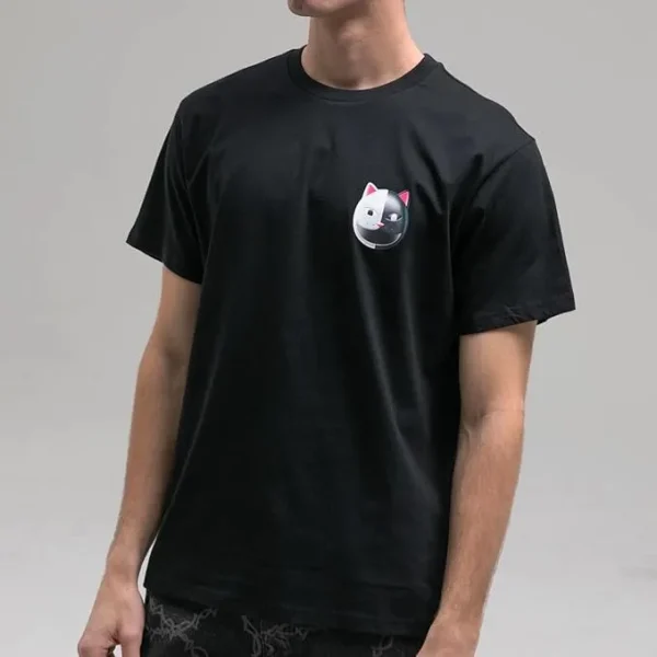 RIPNDIP T-shirt yourself maglia uomo - black - immagine 3