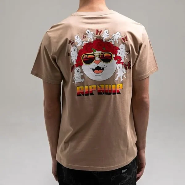 RIPNDIP T-shirt you love me tee almond - immagine 3
