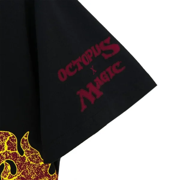 OCTOPUS BRAND T-shirt x Magic: The Gathering Octopus Mountain Tee BOX FIT - immagine 4