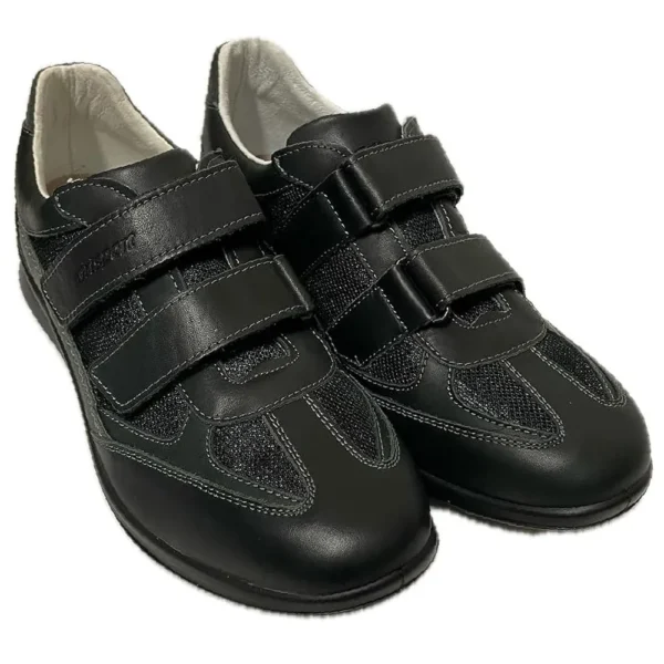 Grisport 8407 Scarpe con Strappi Uomo Mocassini Traspiranti Casual in Pelle/Tela e Plantare Estraibile - immagine 2