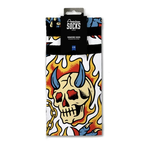 AMERICAN SOCKS calzini signature tubolari sport Wicked + stickers - immagine 6