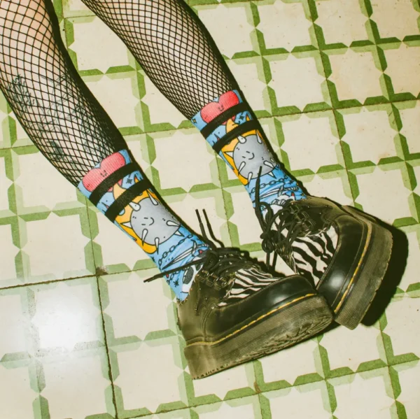 AMERICAN SOCKS calzini signature tubolari sport wave Blast + stickers - immagine 6