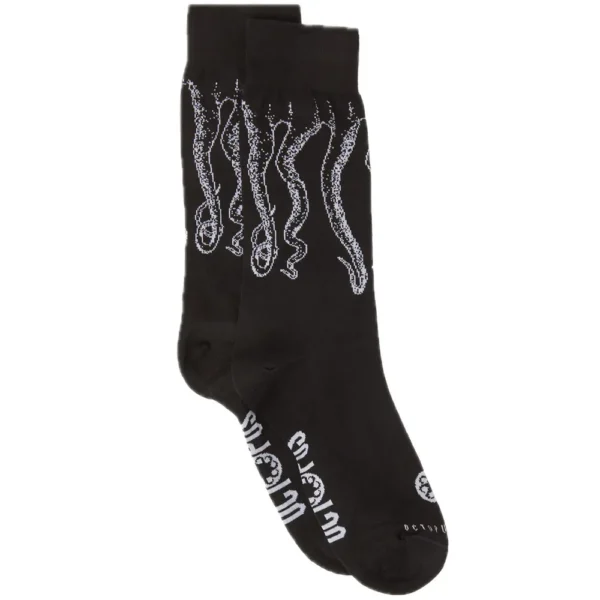 OCTOPUS CALZINI ORIGINAL SOCKS outline BLACK